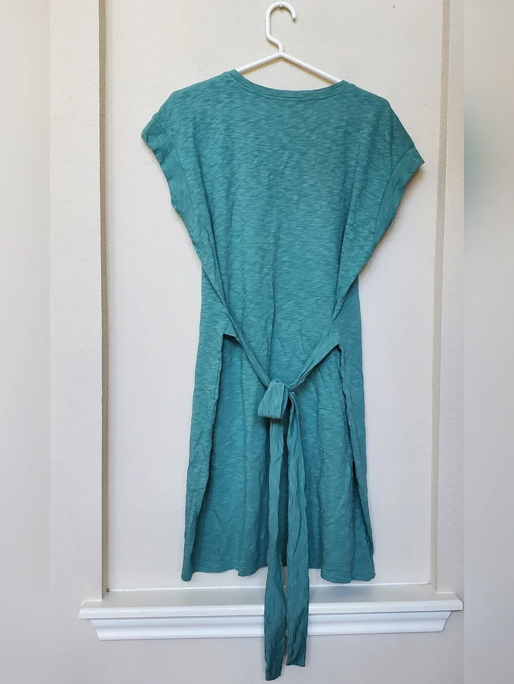 J. Crew Women's Green Short Sleeve Tee Dress.  Size XL